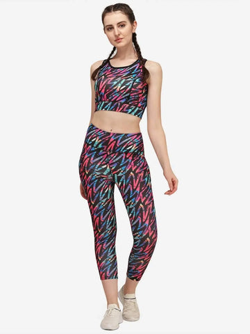 Women's Polyester Printed Track Suit Roposo Clout
